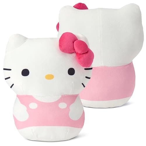 Northwest Hello Kitty Bowtastic Hugger Pillow & Silk Touch Throw Blanket Set, Stuffed Animal, 50x60 inches and 11 inch Plushie thumbnail 4