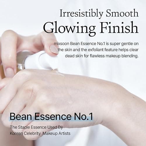 mixsoon Bean Essence Exfoliating, Snail Mucin Moisturizer for Hydrating, Fermented Bean Extract, Gentle Formula for Smooth Skin 50ml / 1.69 fl.oz. Korean Glass Skin Care thumbnail 2