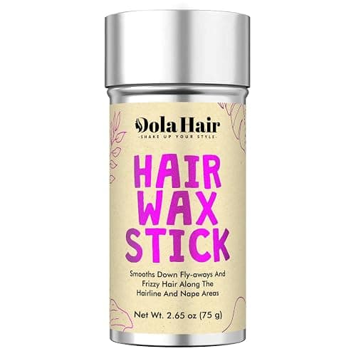 Dolahair Hair Wax Stick - Flyaway Control and Styling Pomade for Kids, Women, and Men - Slick Back Hair Bun Maker and Hair Accessorie for Teen Girls (1 Pack of Wax) - Image 1