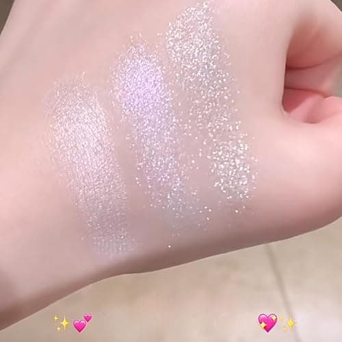 K'APEINE Pink Eyeshadow Palette, 16 Colors Glitter Eyeshadow Chunky Pressed Sparkle Eye Shadow Powder Makeup Pallet Ultra Shimmer Makeup Kit Highly Pigmented Long Lasting Waterproof for Face Body thumbnail 4