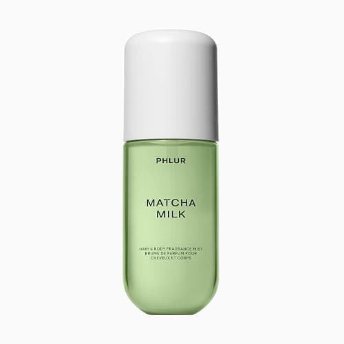 PHLUR Matcha Milk Body Mist, 3 Fl Oz - Hair and Body Perfume for Women | Bergamot, Matcha & Cream Perfume Body Spray with Vanilla, Amber and Musk Fragrance - Image 1