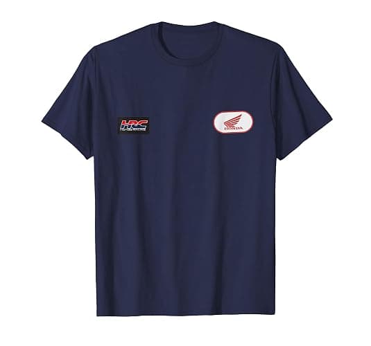 Honda 1948 Made in Japan Vintage Faux Pocket Patches T-Shirt - Image 1