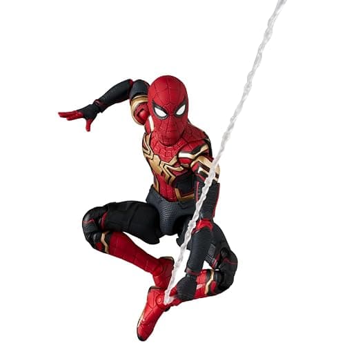 Medicom Toy MAFEX No.245 Spider-MAN Integrated Suit Action Figure Approx. 150mm (6 in) Non-Scale Fully Painted Marvel Collectible Figure thumbnail 10