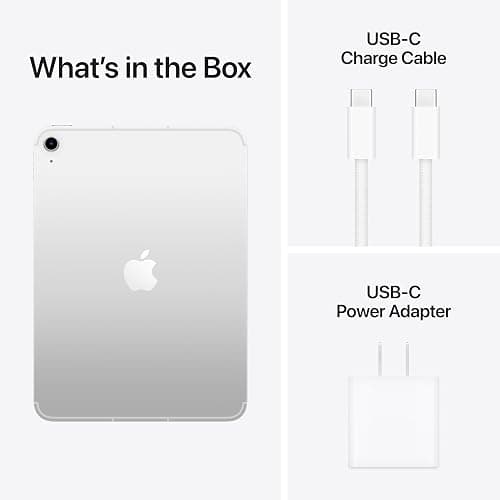 Apple iPad 11-inch: A16 chip, 11-inch Model, Liquid Retina Display, 256GB, Wi-Fi 6 + 5G Cellular, 12MP Front/12MP Back Camera, Touch ID, All-Day Battery Life — Silver thumbnail 7