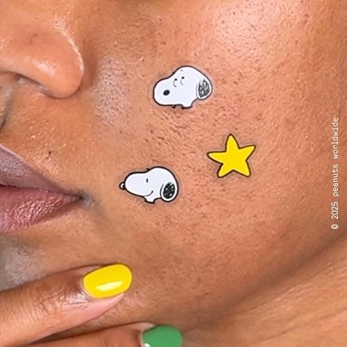 Starface Hydro-Star® Sleepy Snoopy Compact + Hydrocolloid Pimple Patch, 32 | Dermatologist Tested • Covers and Protects Visible Spots • Absorbs Pimple Gunk thumbnail 12