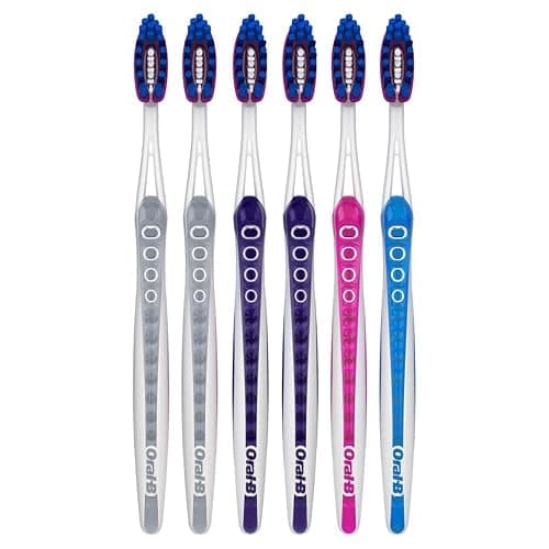 Oral-B 3D White Deep Stain Remover toothbrushes, 6 Count Toothbrush Soft, Removes 90% of Surface Stains, whitens Teeth, deep Reach, removes Plaque and Stains Tooth Brush thumbnail 8