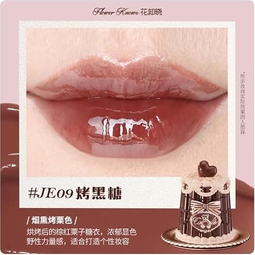 Flower Knows Sweetie Bear Lipgloss Feuchtigkeitsspendender Glänzender Langanhaltender Vegan Lipglos (C09) thumbnail 4