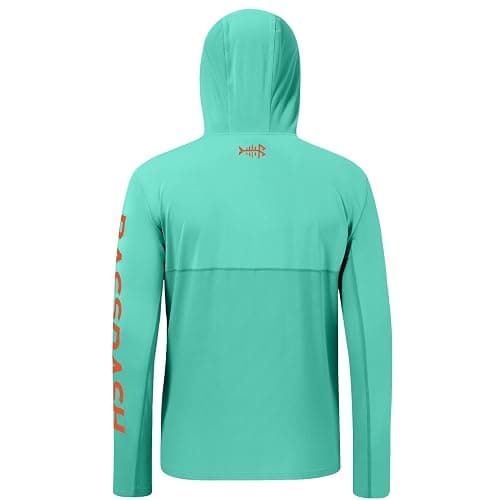 Bassdash UPF 50+ Men’s UV Sun Protection Long Sleeve Performance Fishing Hoodie Hooded Shirts thumbnail 3
