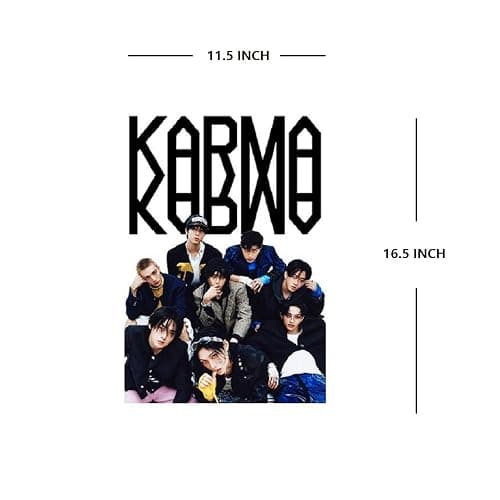 STRAY-KIDS Posters,9PCS STRAY-KIDS Poster Wall Painting Postable Photos for Birthday Party Home Decoration(Black) thumbnail 6