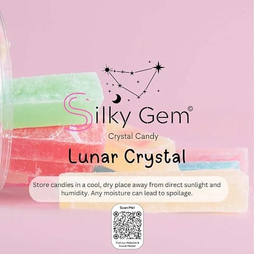 Silky Gem Lunar Crystals – Traditional Vietnamese Lunar New Year Candy – Crunchy Outside, Soft Inside – 10-12 Pieces in 8 oz Jar – Vegan, Gluten-Free candy Made in the USA thumbnail 6