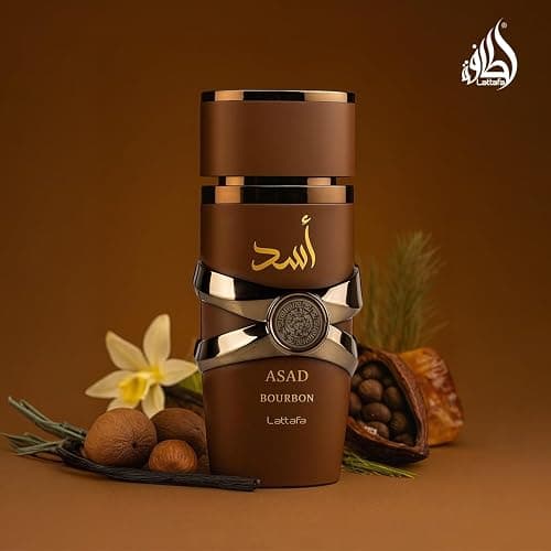 Lattafa Asad Bourbon for Unisex Eau de Parfum Spray, 3.4 Ounce / 100 ml thumbnail 3