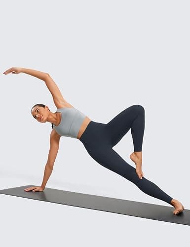CRZ YOGA Butterluxe High Waisted Lounge Leggings 28'' - Workout Yoga Pants for Women Buttery Soft - Small - True Navy thumbnail 3