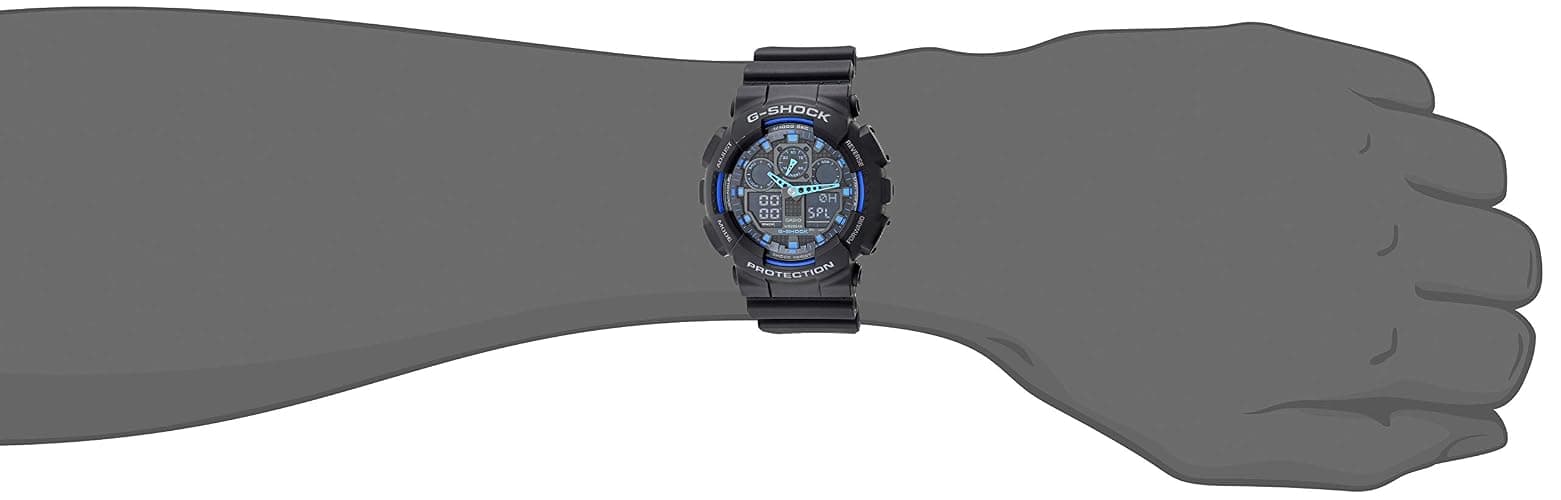 Casio Men's GA-100 XL Series G-Shock Quartz 200M WR Shock Resistant Watch thumbnail 2