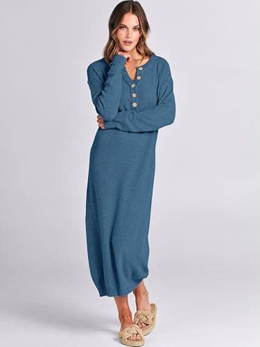 ANRABESS Midi Sweater Dress thumbnail 3