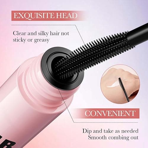 2Pcs Slick Back Hair Stick for Flyaways Not-Greasy & Moisturizing - Hair Wax Stick Women's Styling Gel & Hair Mascara with Non-Greasy Formula, 15ml Travel Size thumbnail 5