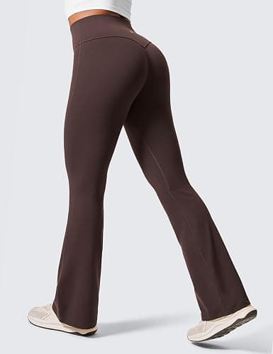 CRZ YOGA Secretsculpt Butterlift Flare Leggings 31" - No Front Seam High Waist Bootcut Yoga Pants Booty Scrunch Butt thumbnail 2