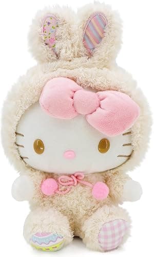 COAQAC Kawaii Cartoon Bunny Cross-Dressing Series Plush,Rabbit Stuffed Cute Soft Doll Toys, Plush Pillow Stuffed Animals Toy Birthday Gifts for Girls Kids (Large) - Image 1