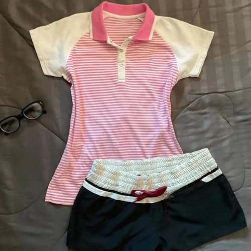 Vintage Alt Graphic Tees Y2k Grunge Polo Shirts Teen Girls Women Whimsy Twee 2000s Short Sleeve Collared Tops thumbnail 3