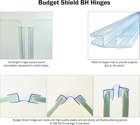 Budget Shield Drum Shield 5 panels 2ft wide X 5ft tall thumbnail 4