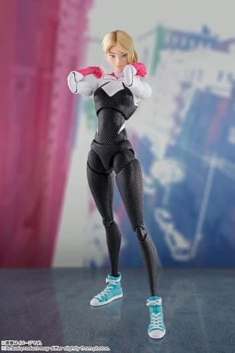 TAMASHII NATIONS - Spider-Man: Across The Spider-Verse - Spider-Gwen (Spider-Man: Across The Spider-Verse), Bandai Spirits S.H.Figuarts Action Figure thumbnail 7