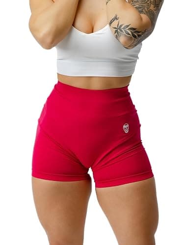 Gymreapers Infinity Seamless Workout Shorts High Waist Biker Shorts for Women Athletic Gym Running Pilates Yoga Sport Short thumbnail 3