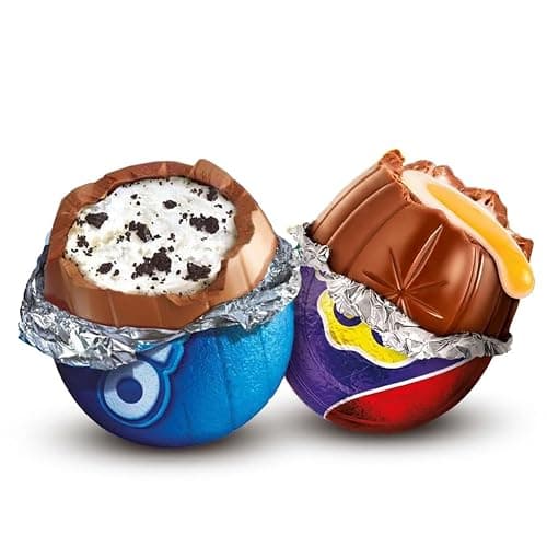 Easter Chocolate Eggs 12 Count - Cookies n Cream & Creme Filled Chocolate Eggs, Large Assorted Easter Chocolate Candy Eggs for Baskets, Egg Hunts & Holiday Candy Treats thumbnail 2