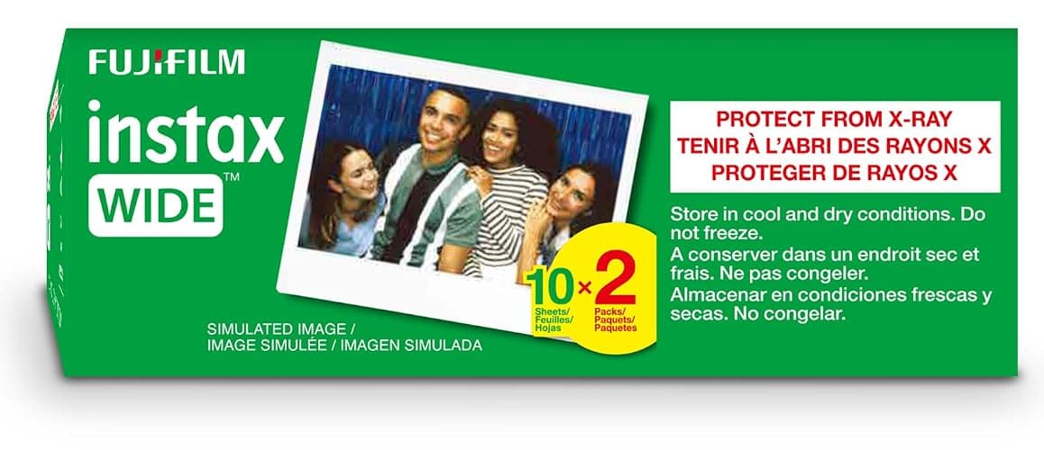 Fujifilm Instax Wide Film Twin Pack (White) thumbnail 4