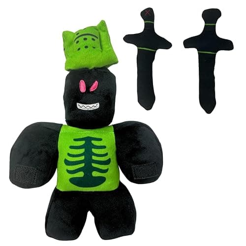 TQJOUJOU 1x1x1x1 Plush Toys, Sword Killer with Detachable Sword Stuffed Animals Dolls, Collectible Plushies for Video Game Fans (Green) thumbnail 5