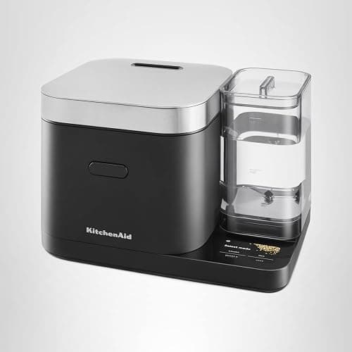 KitchenAid Grain and Rice Cooker 8 Cup with Automatically Sensing Integrated Scale + Water Tank, KGC3155, Black Matte thumbnail 8