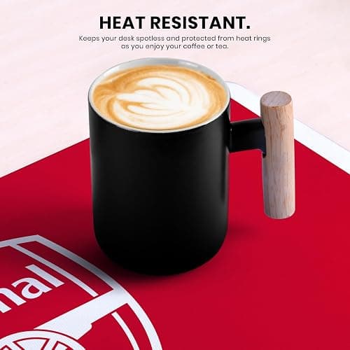 Head Case Designs Officially Licensed Arsenal FC Home 2025/26 Kit Gaming Office Desk PC Keyboard Mouse Mat Pad 23.62 x 11.81 x 0.12 inches (600 x 300 mm) - L thumbnail 6