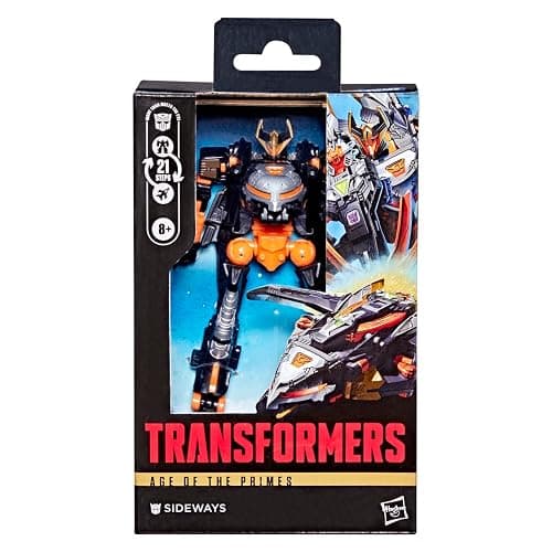 Transformers Age of The Primes Deluxe Class Cybertron Sideways Action Figure thumbnail 3