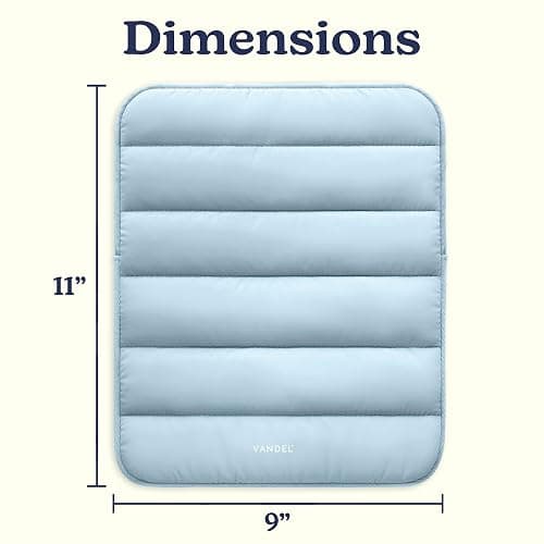 Vandel - The Original Puffy iPad Sleeve 9-11 Inch Tablet Sleeve, Blue i Pad Case for Women and Men, Cute iPad Air Pouch, 9 10 Inch, 11 Inch Bag thumbnail 6