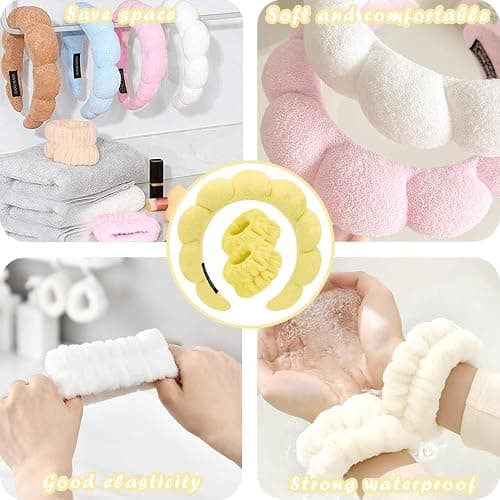 Skincare Headband/Wristbands Set thumbnail 5