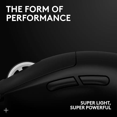 Logitech G PRO X SUPERLIGHT 2 Wireless Gaming Mouse, 60g Pro-Grade with 5 Programmable Buttons, 44k DPI Sensor, 8kHz Report Rate, USB-C Charging for PC/Mac - Black thumbnail 2