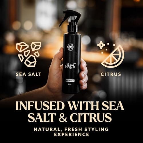 Charlemagne Sea Salt Spray - Salt Water Hair Spray Made in Germany - Developed By Barbers - Sea Salt Spray Hair Men (200 ml (Pack of 1), Firm Hold) thumbnail 7