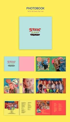 K-POP STAYC 2nd Single Album [STAYDOM] CD+72p P.Book+P.Card+Postcard+Fragrance Card+Sticker Sealed thumbnail 3