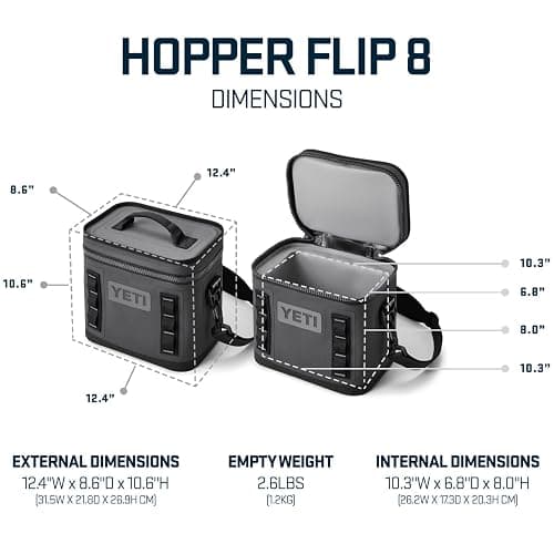 YETI Hopper Flip 8 Portable Soft Cooler thumbnail 4