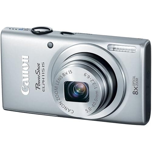 Canon PowerShot ELPH 115 is 16.0 MP Digital Camera with 8X Optical Zoom with a 28mm Wide-Angle Lens and 720p HD Video Recording (Silver) thumbnail 8