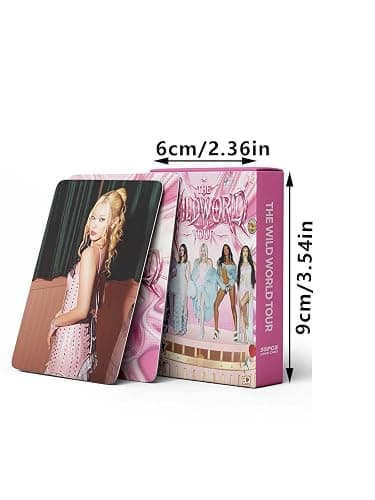 55Pcs Katseye Photocards Katseye Merch Lomo Cards Set Novel Idol Album Photo Cards Set Gift for Fans thumbnail 3