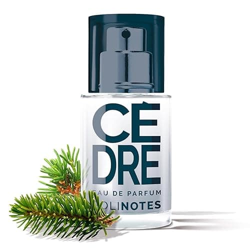 SOLINOTES Cedarwood Perfume for Men - Eau De Parfum | Refined Woody and Soothing Fragrance - Made in France - Vegan - 0.5 fl.oz - Floral