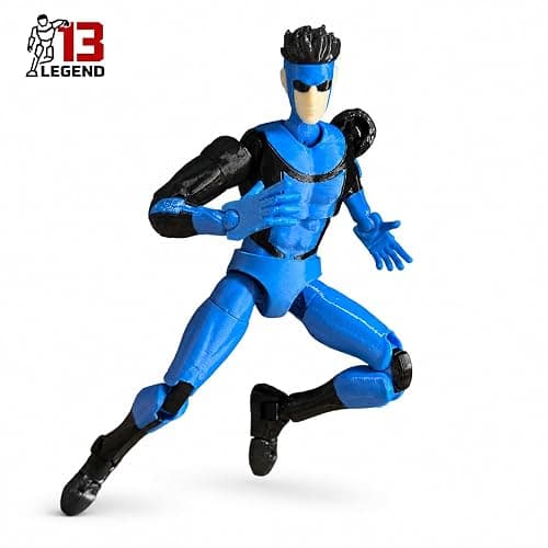 Glory Keep Assembly Completed Titan13 Action Figure 3D Printed Toys Multi-Jointed Movable, Legend13 Lucky 13 Action Figures, Multi-Articular Dummy 13 Action Figures,Desktop Decorations thumbnail 3