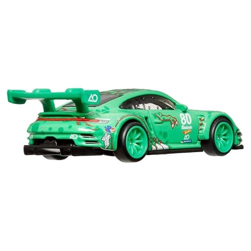 Hot Wheels Premium Car Culture Collectible Toy Car, 1:64 Scale Die-Cast Porsche 911 GT3 R, Race Day Vehicle with Real Riders Tires thumbnail 4