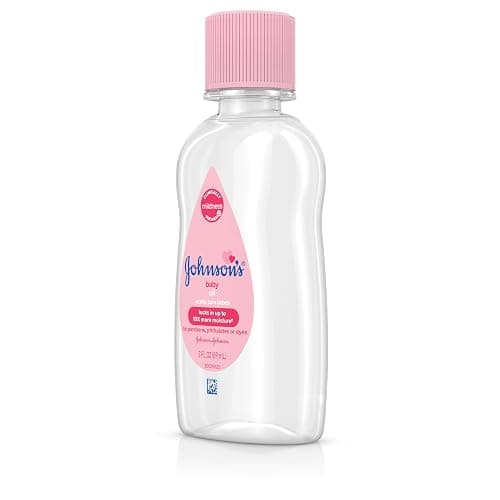 Johnson's Baby Oil, Pure Mineral Oil to Prevent Moisture Loss for Newborn, Kids, and Adults, Gentle and Soothing Baby Massage Oil, Dry Skin Relief, Hypoallergenic, Original Scent, 3 fl. oz thumbnail 2