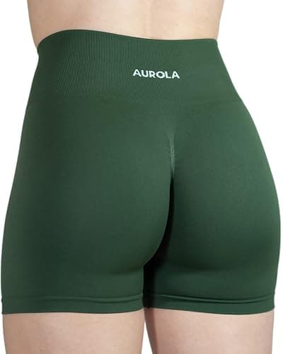 AUROLA Dream Tie Dye Workout Shorts for Women Seamless Scrunch Soft Active Shorts thumbnail 7