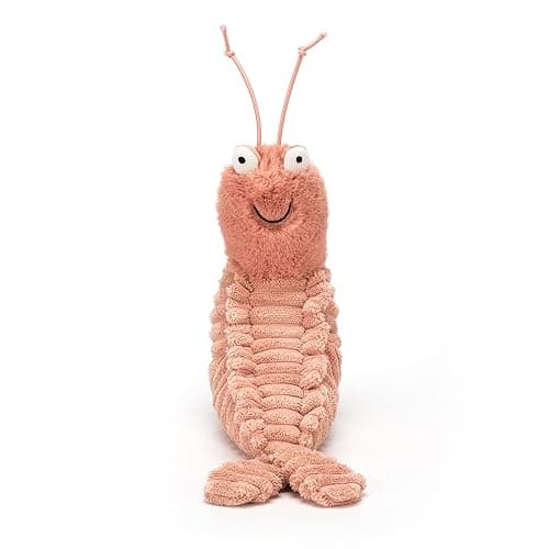 Jellycat Sheldon Shrimp Stuffed Animal, 8.5 inches - Ocean and Sea Plush Toy - Classic Children's Gift thumbnail 6