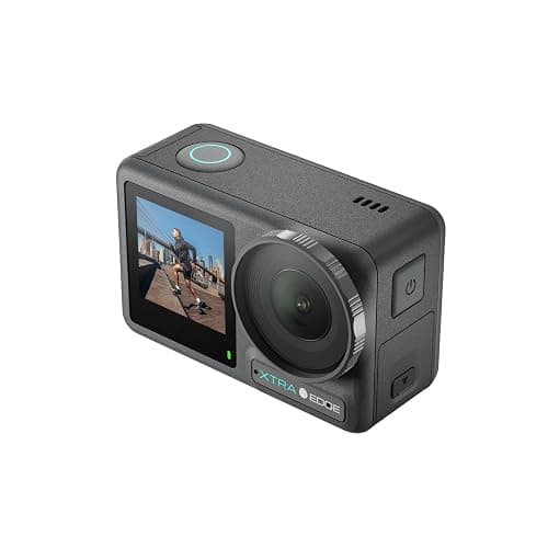 Xtra Edge Action Camera, 1/1.3" Sensor & 4K Cinematic Video, Hyper Stabilization, Waterproof Camera to 52 Ft, 3-Hour Battery, Universal Quick Mount, Vlogging Camera for Adventure Photography thumbnail 8
