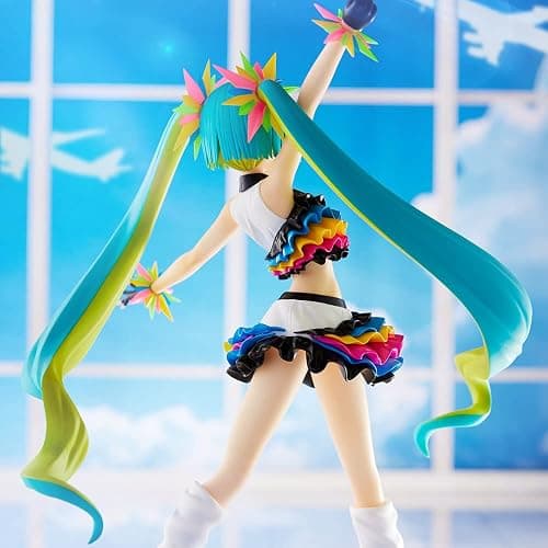 Sega - FIGURIZM - Hatsune Miku - Project Diva MEGA39's - Hatsune Miku - Catch The Wave Statue, 9.8 Inch thumbnail 8