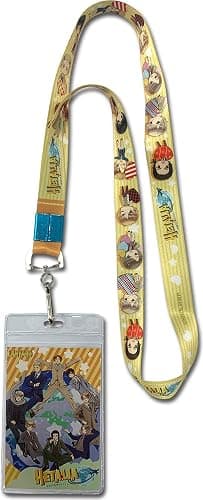 Hetalia Season 7 - SD Character Group 01 Lanyard - Image 1