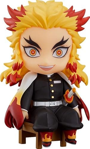 Good Smile Demon Slayer: Kimetsu no Yaiba: Kyojuro Rengoku Nendoroid Swacchao! Action Figure, Multicolor - Image 1