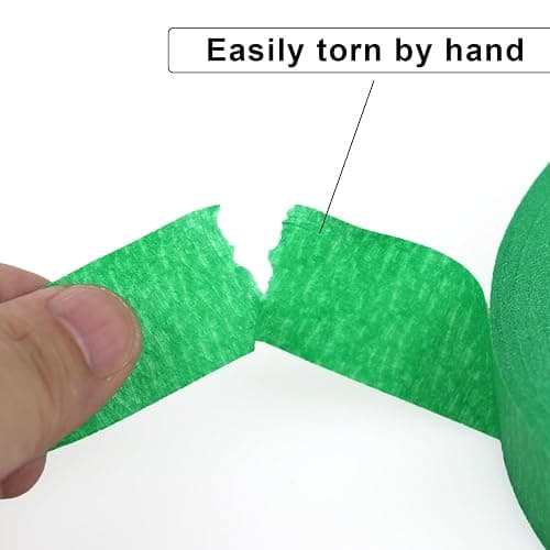 DOAY 3 Pack Green Painters Tape - Masking Tape 1 Inch Wide - Multi-Surface, Smart Adhesion, Indoor & Outdoor - 270FT Total - Paint Tape for DIY, Labeling, Art, Car, General Purpose (#3910) thumbnail 5